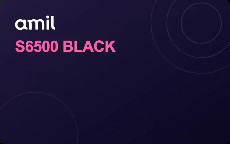 Plano Amil Black S6500